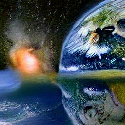 The moment of creation por Dall-E Mini